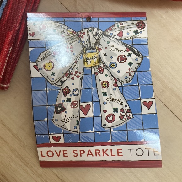 NWT Brighton Love Sparkle Tote Artwork By Tom Clancy. - Picture 4 of 7